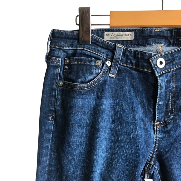 Ag Adriano Goldschmied The Legging Ankle Super Skinny Ankle Jeans Size 28 Hemmed - Picture 5 of 14